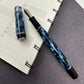Pre-Owned Parker Duofold International Mosaic Blue Checks Fountain Pen Medium