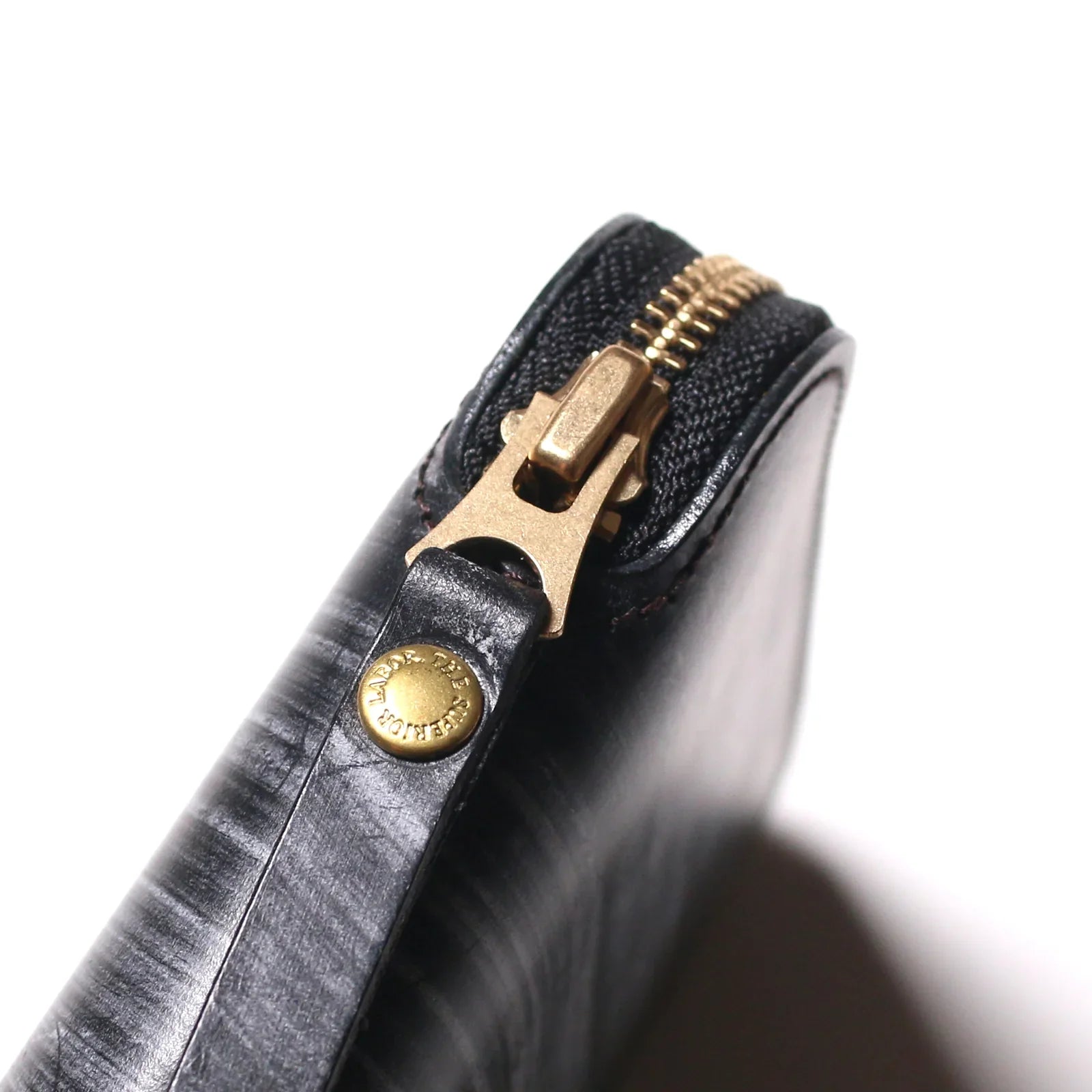 The Superior Labor ジップオーガナイザー ブラック本革 Last Stock / The Superior Labor / Kurozan Zip Organizer