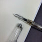 Pre-Owned Aurora 88 Fountain Pen Demo with Silver Trim Medium