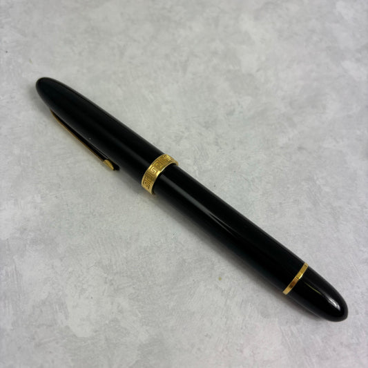 Pre-Owned Omas Ogiva Fountain Pen Black Fine