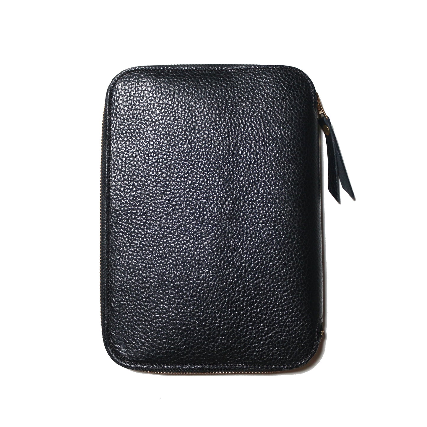 The Superior Labor Toscana Leather A5 Zip Organizer - Black
