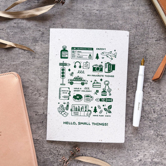 Yoshikawa Paper x Eric x CTFJ A5 Notebook - wakami sutenai (Houston Exclusive)