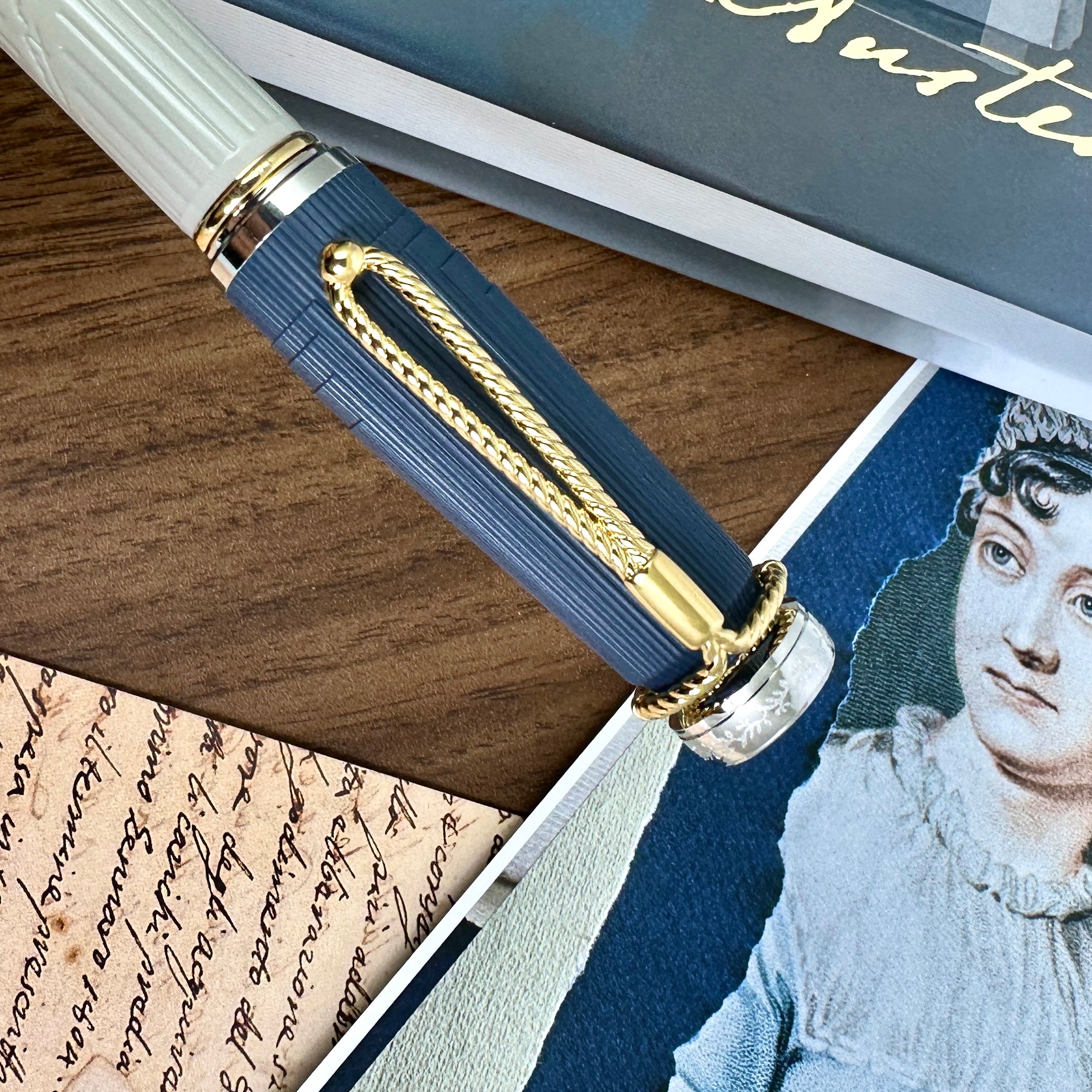 MONTBLANC インク　限定品　Jane Austen Montblanc Jane Austen Umber Ink