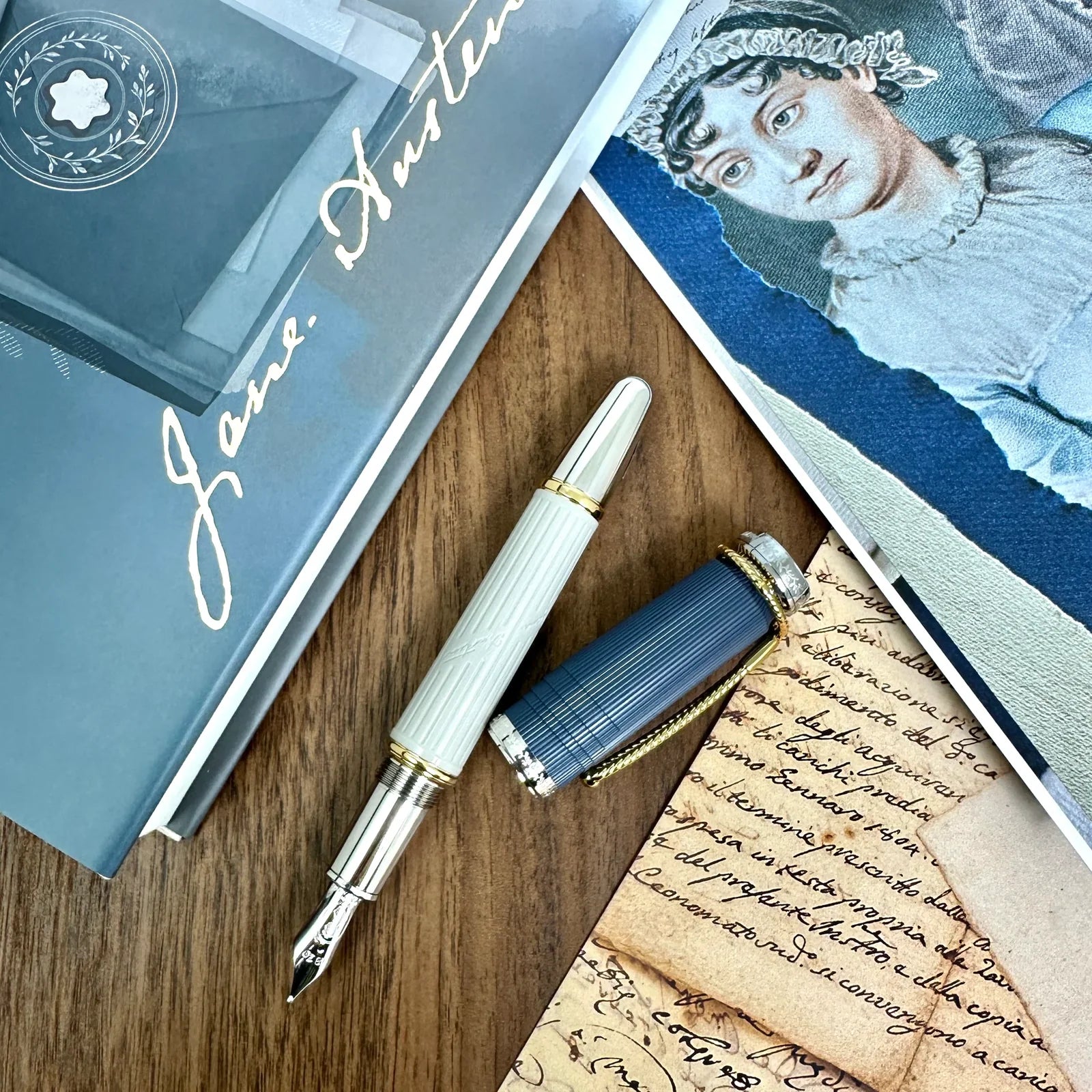 A041-16183-3 ☆ MONTBLANC モンブラン NOBLESSE ノブレス 万年筆 ペン