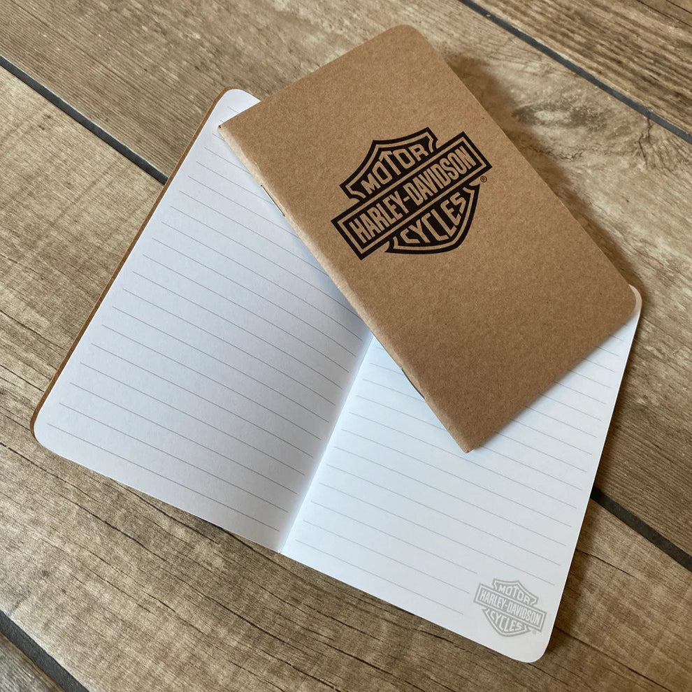 Retro 51 Notebook - Harley Davidson Kraft (2-Pack) (Ruled)