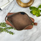 Girologio Pen Case  - Rustic Saddle (Zippered Leather)