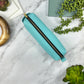 Girologio Pen Case  - Aqua Breeze (Zippered Leather)