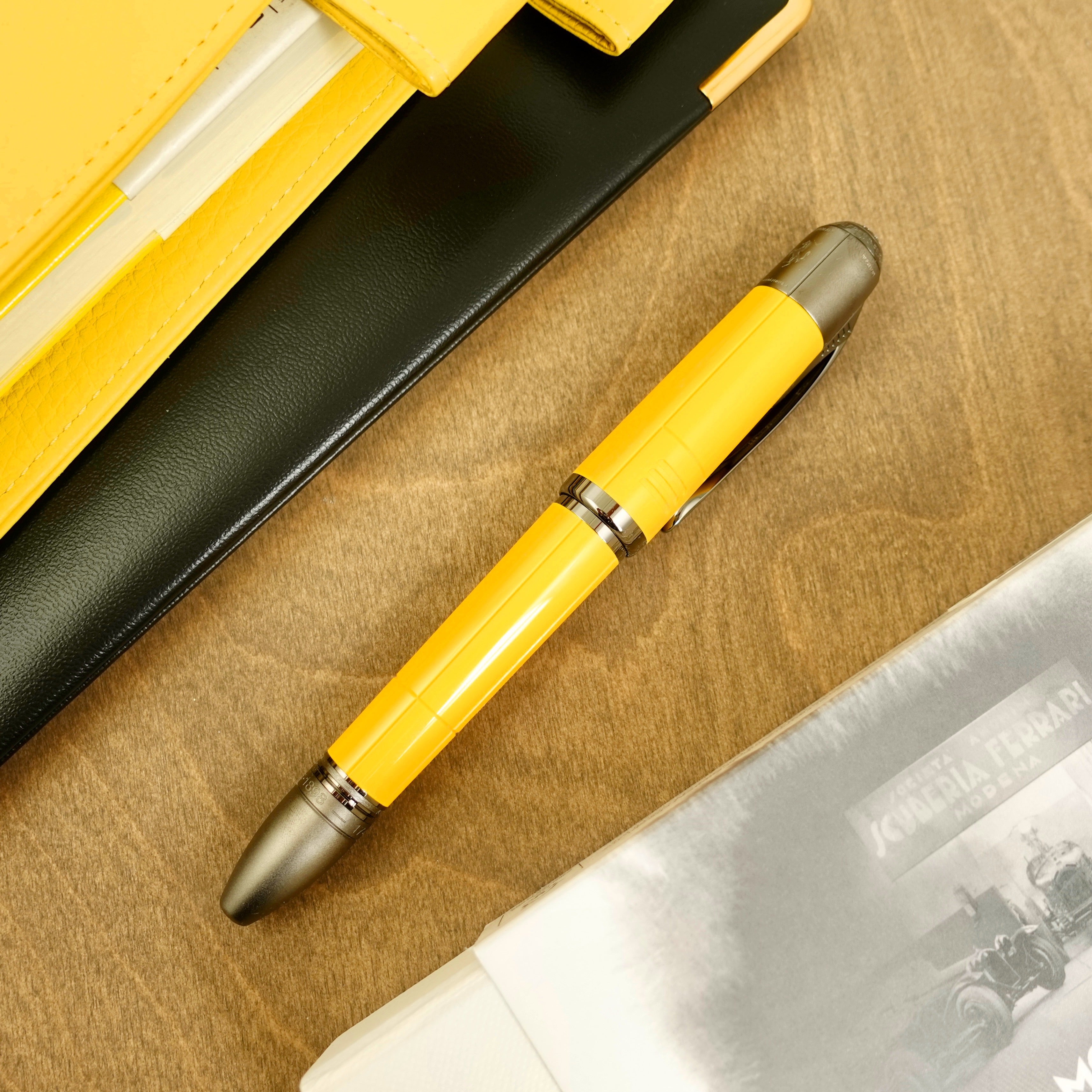 Montblanc Enzo Ferrari Yellow Rollerball (Great Characters Special