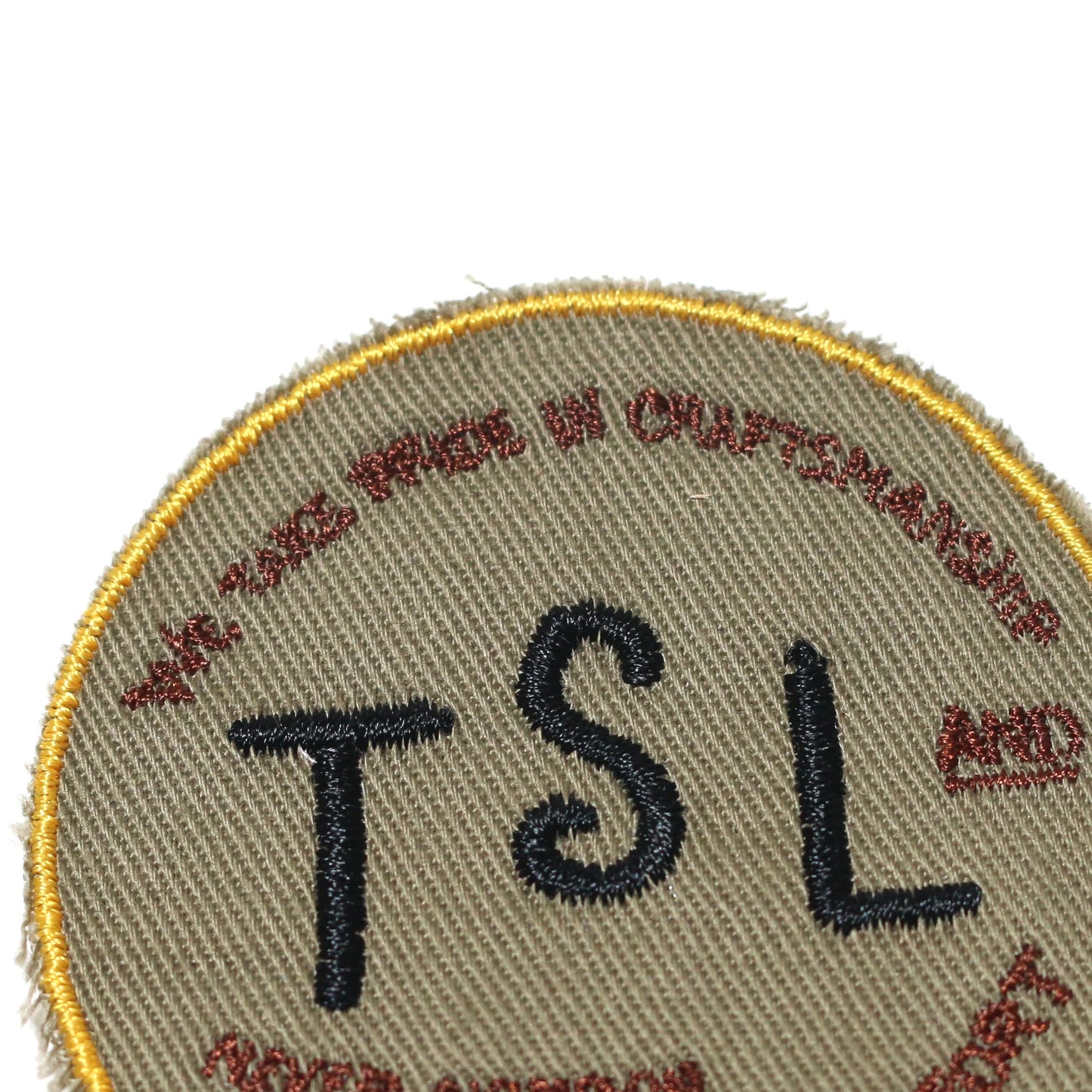 The Superior Labor TSL Circle Patch - Khaki