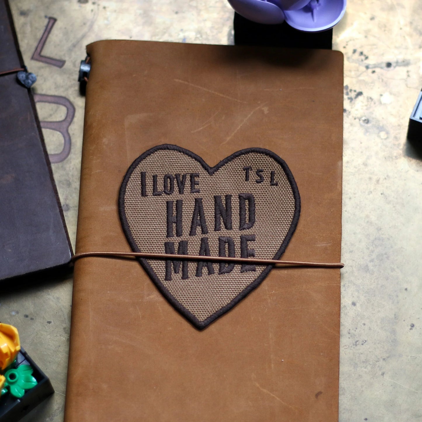 The Superior Labor TSL Heart Patch - Brown