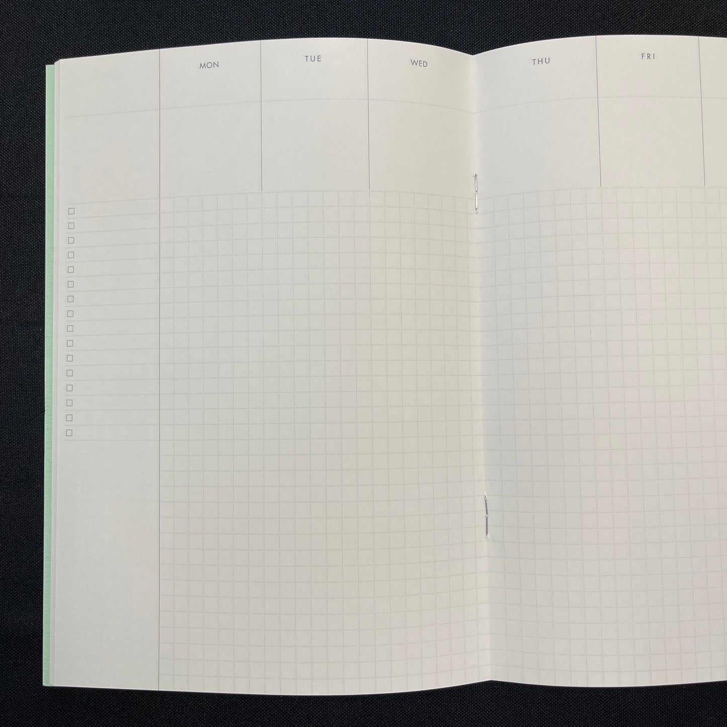 Luddite A5 FreeField Vertical Planner - The Function Notebook (Mint - Undated)