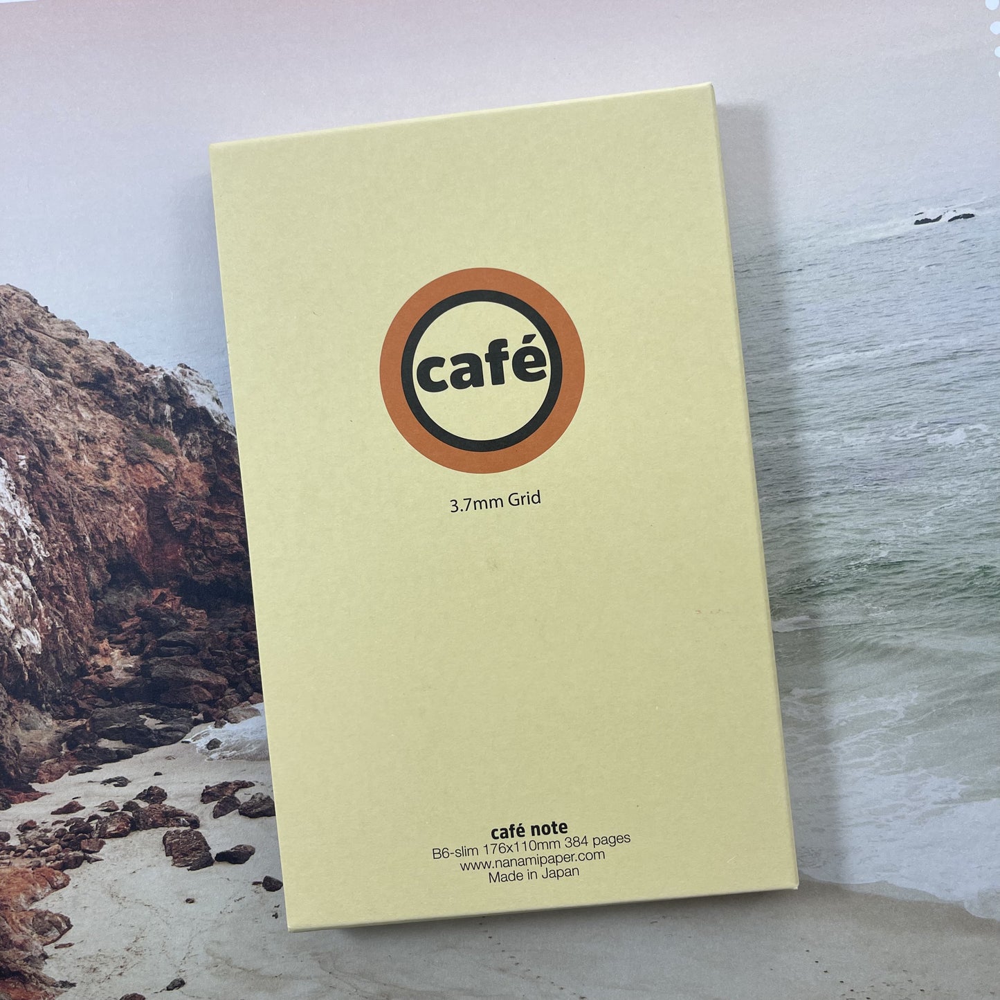 Nanami Paper Tomoe River Cafe Note B6 Slim - Grid (3.7mm)