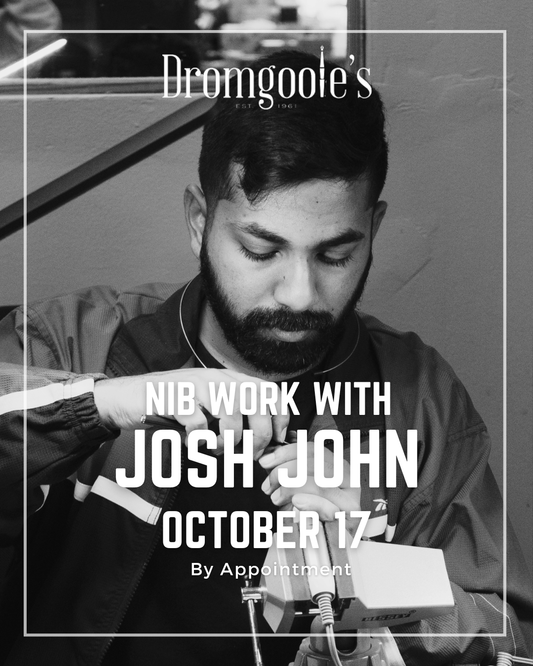 Josh John Nib Grinding Event October 17