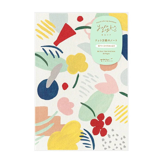 Midori B6 Yuru Log Notebook - Textile