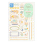Midori Yuru Log Stickers - Travel & Hotel (2 sheets)