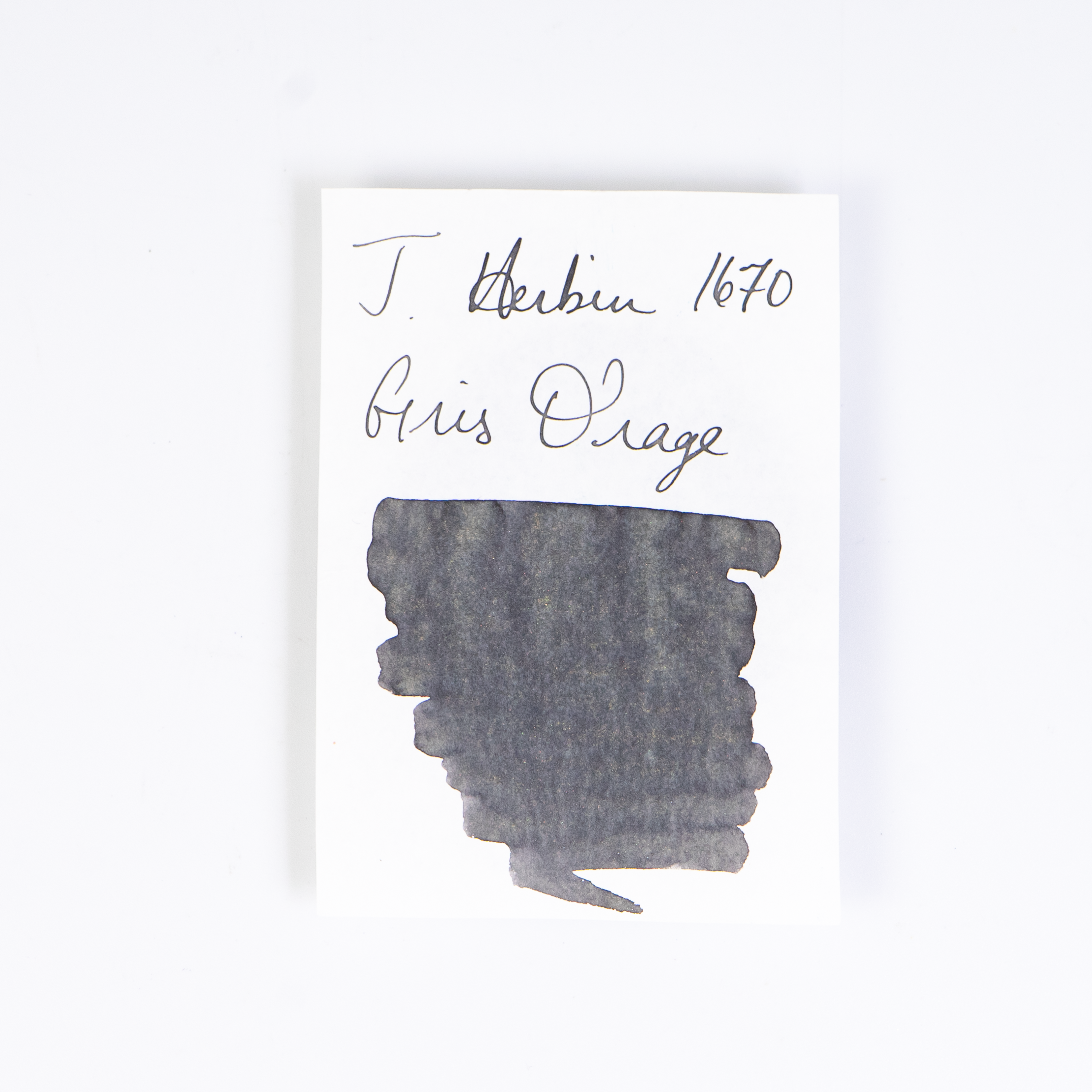 J. Herbin 1670 Gris Orage (Stormy Grey) 50ml Bottled Ink – Dromgoole's ...