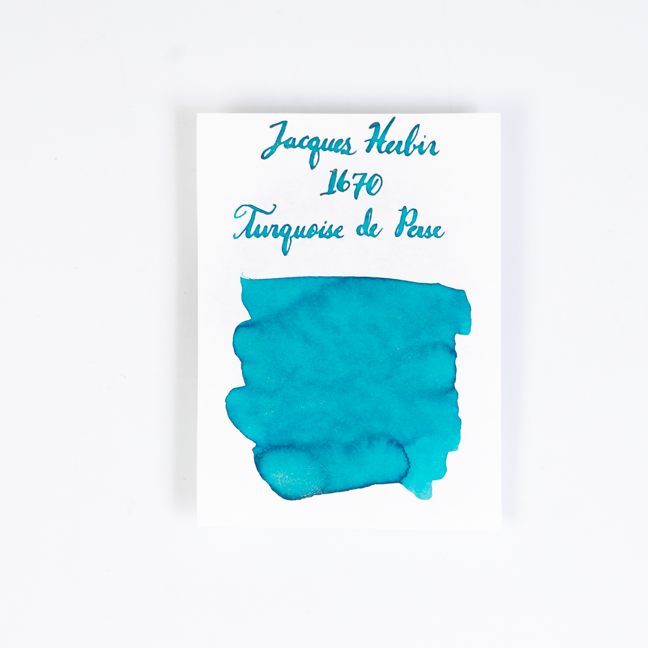 J. Herbin 1670 Turquoise de Perse (Turquoise) 50ml Bottled Ink ...