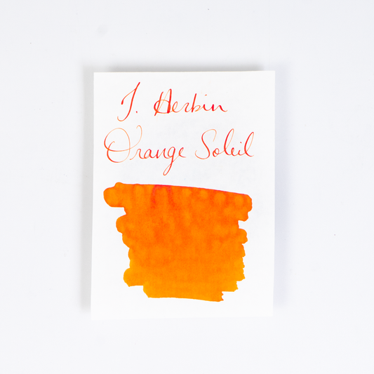 Jacques Herbin Essentials Orange Soleil 50ml Bottled Ink