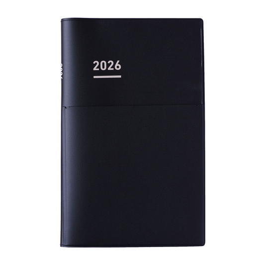 Kokuyo Jibun 2026 Techo Biz Planner - Black (A5 Slim)