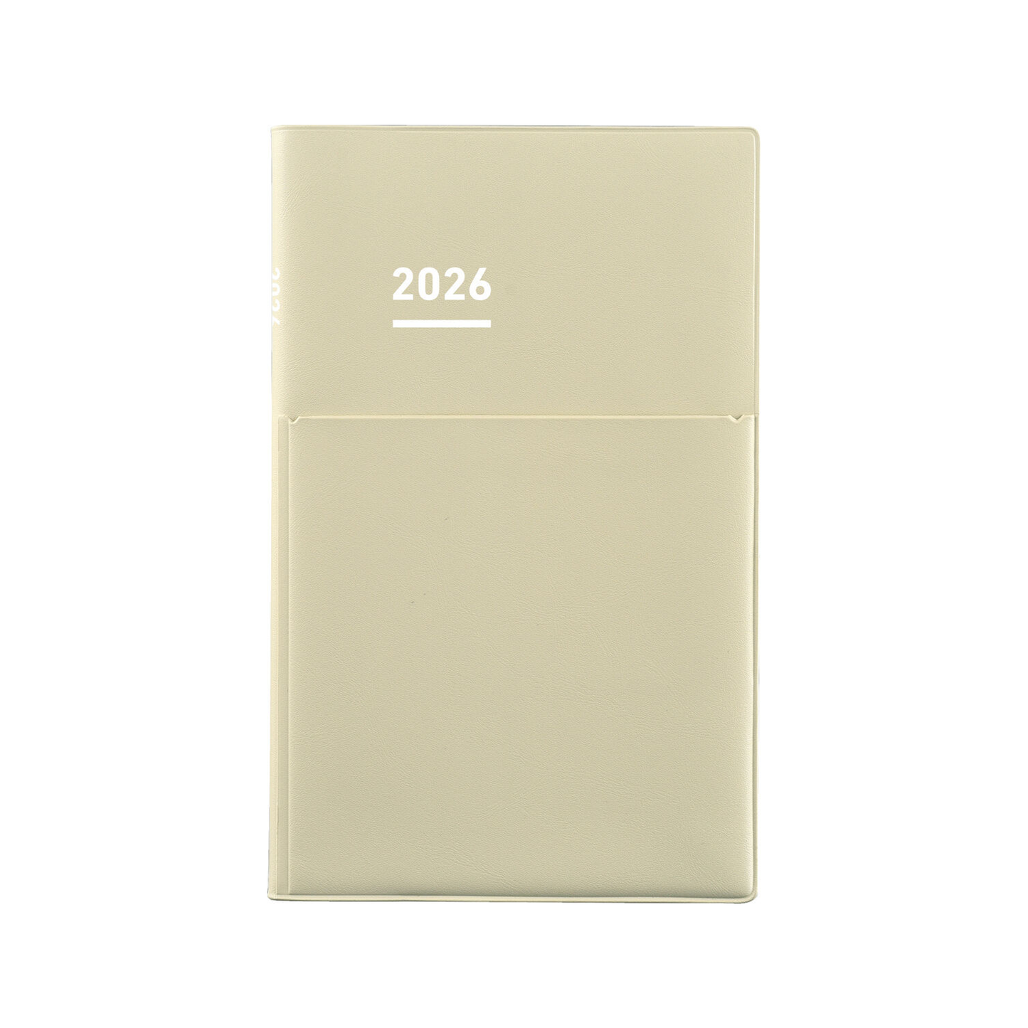Kokuyo Jibun 2026 Mini Techo Biz Planner - Beige (B6 Slim)
