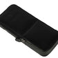 Visconti Classic Leather 3 Pen Pouch - Black