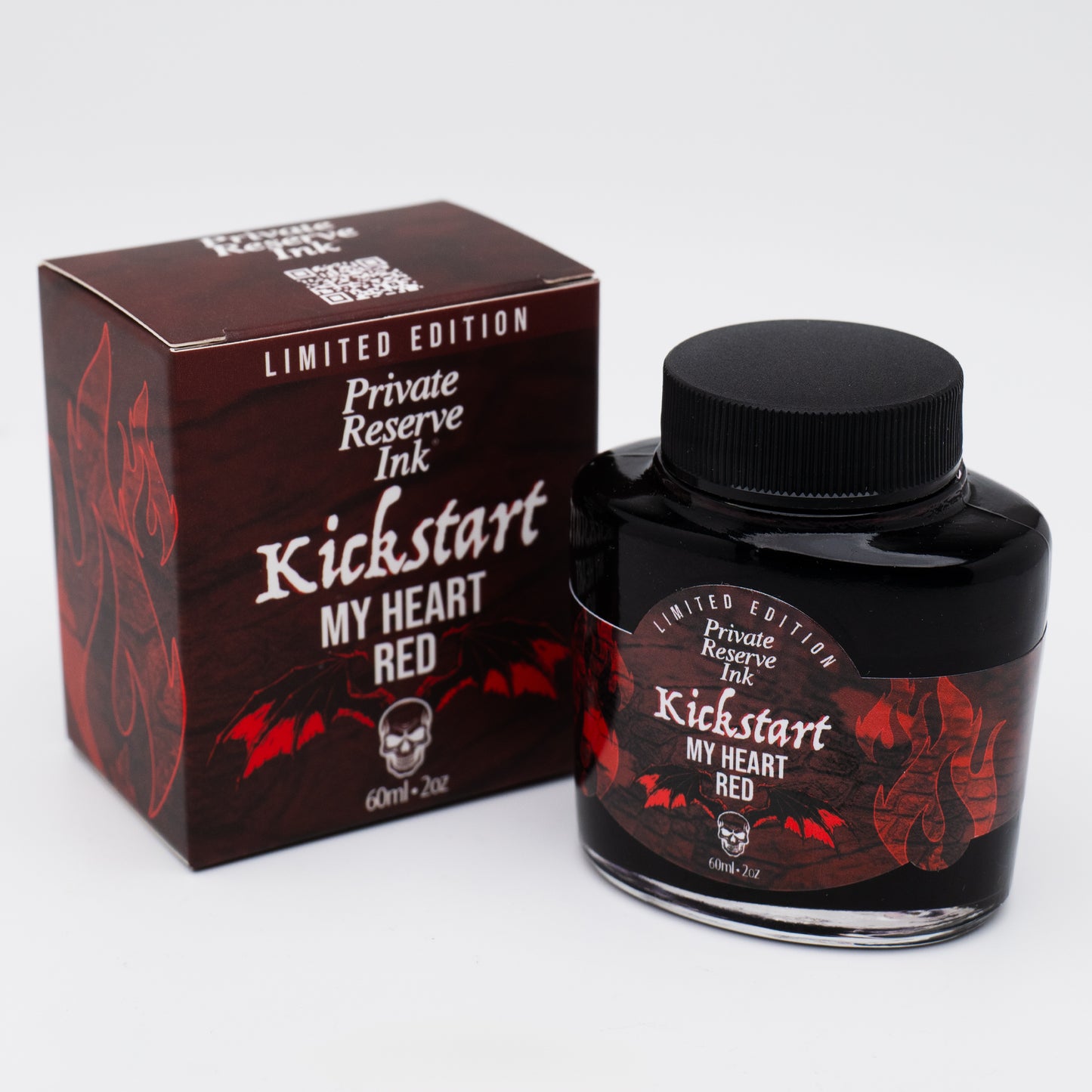 Private Reserve Kick Start my Heart Red (60ml) Bottled Ink (Limited Edition)