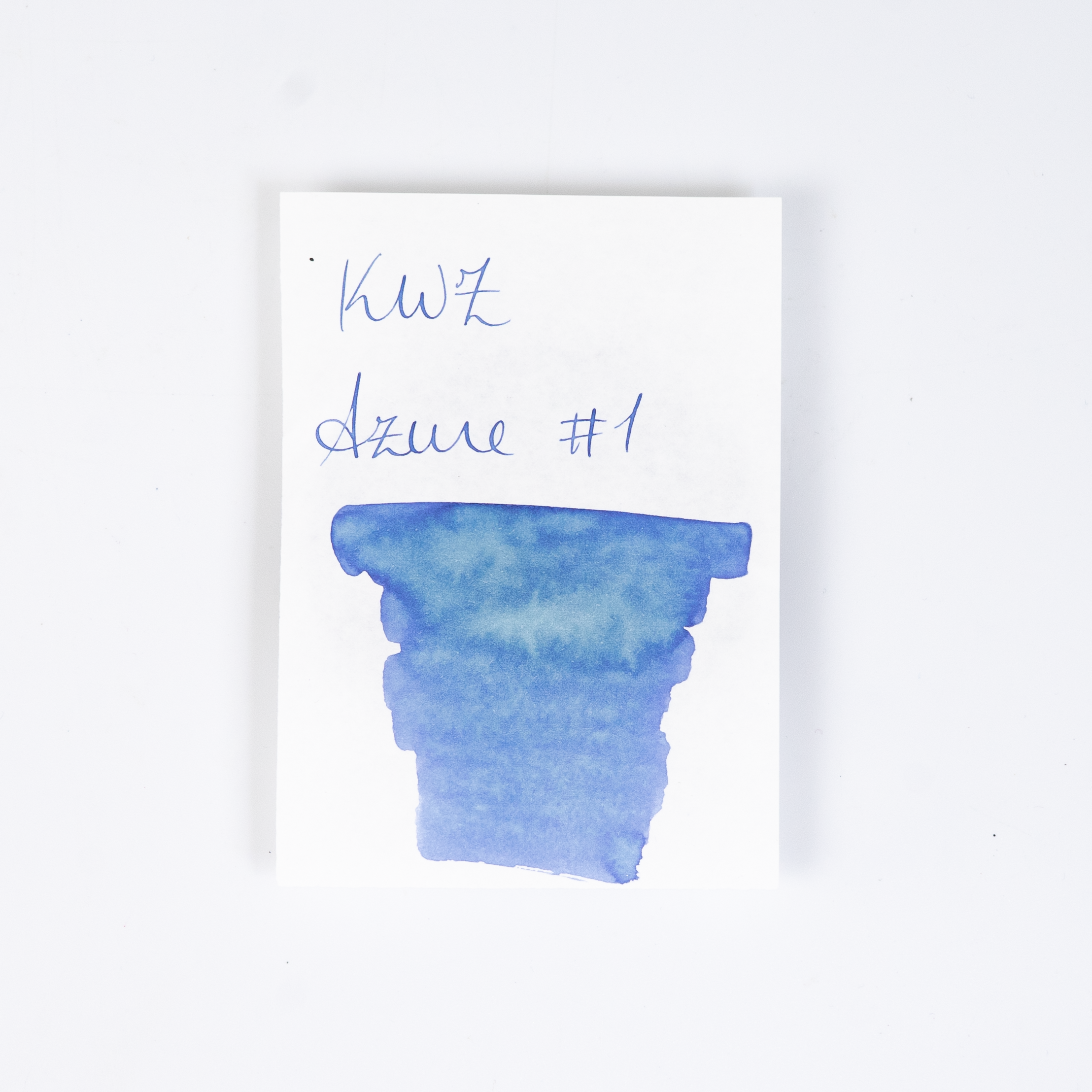 KWZ Azure #1 (60ml) Bottled Ink – Dromgoole's Fine Writing Instruments