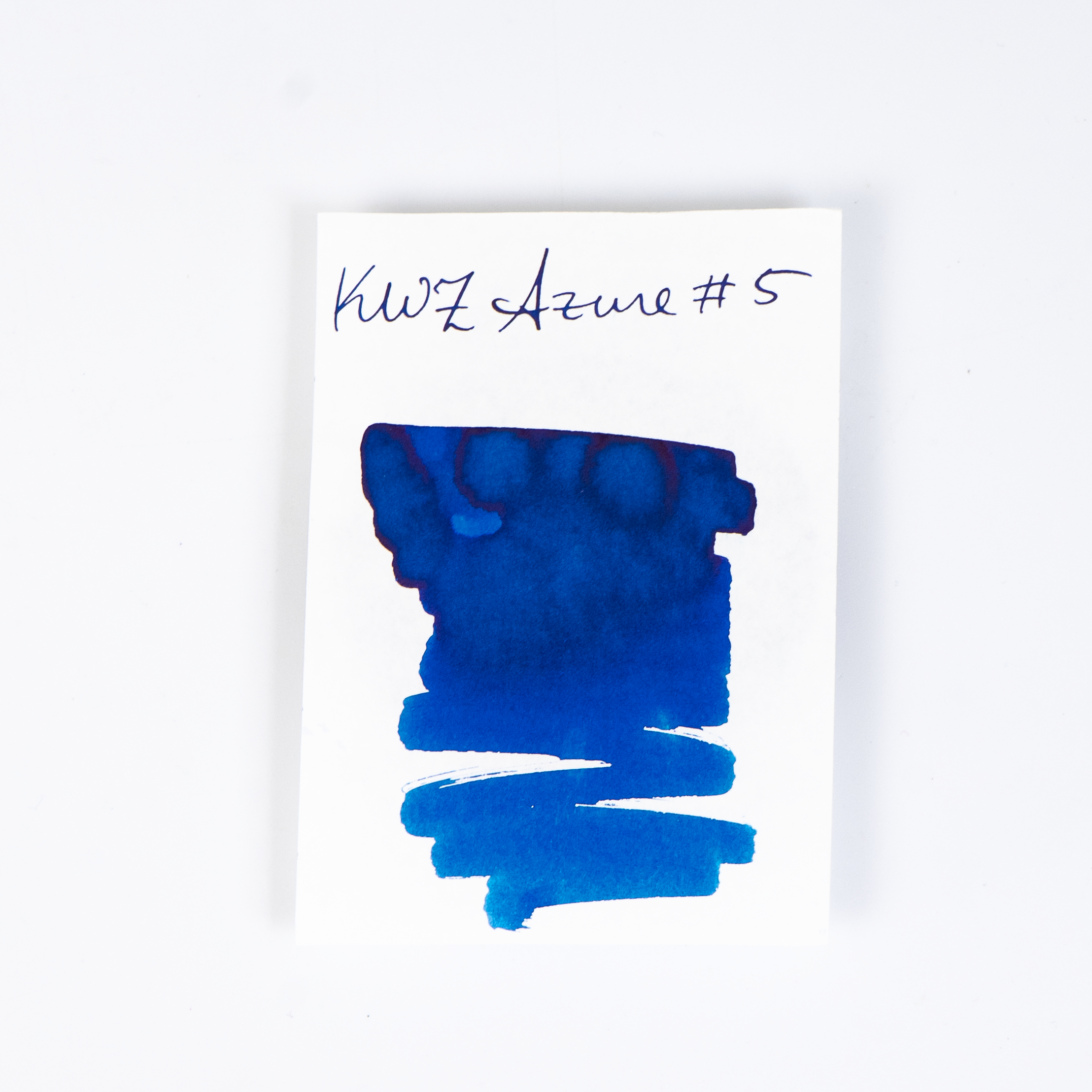 KWZ Azure #5 (60ml) Bottled Ink – Dromgoole's Fine Writing Instruments