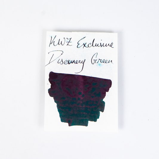 KWZ Discovery Green (60ml) Bottled Ink - Dromgoole's Exclusive
