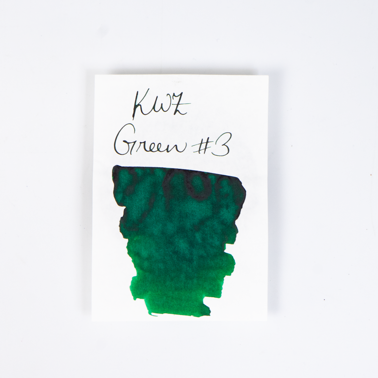KWZ Green #3 (60ml)  Bottled Ink