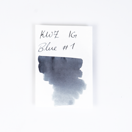 KWZ Blue #1 (60ml) Bottled Ink - Iron Gall