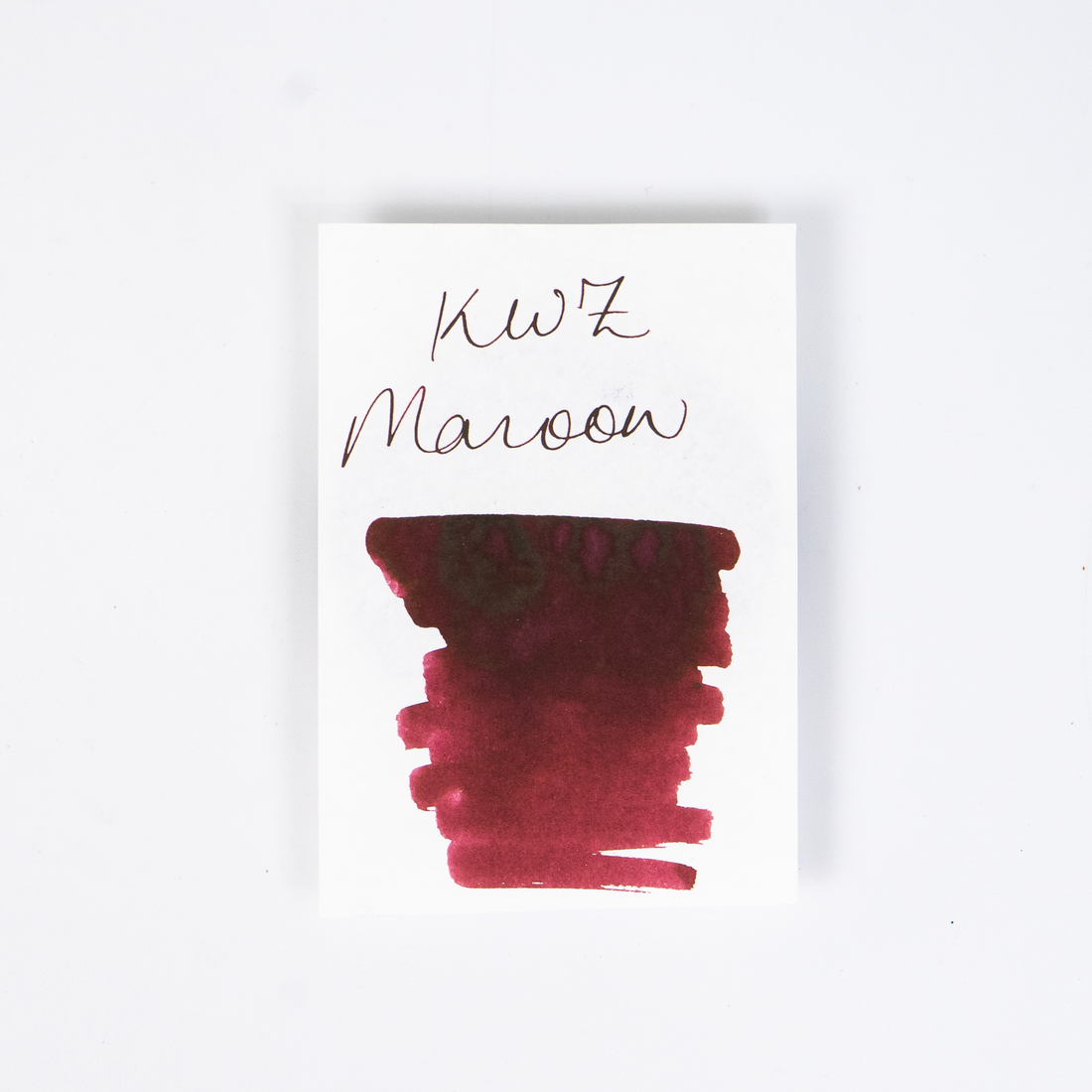 KWZ Maroon (60ml) Bottled Ink – Dromgoole's Fine Writing Instruments