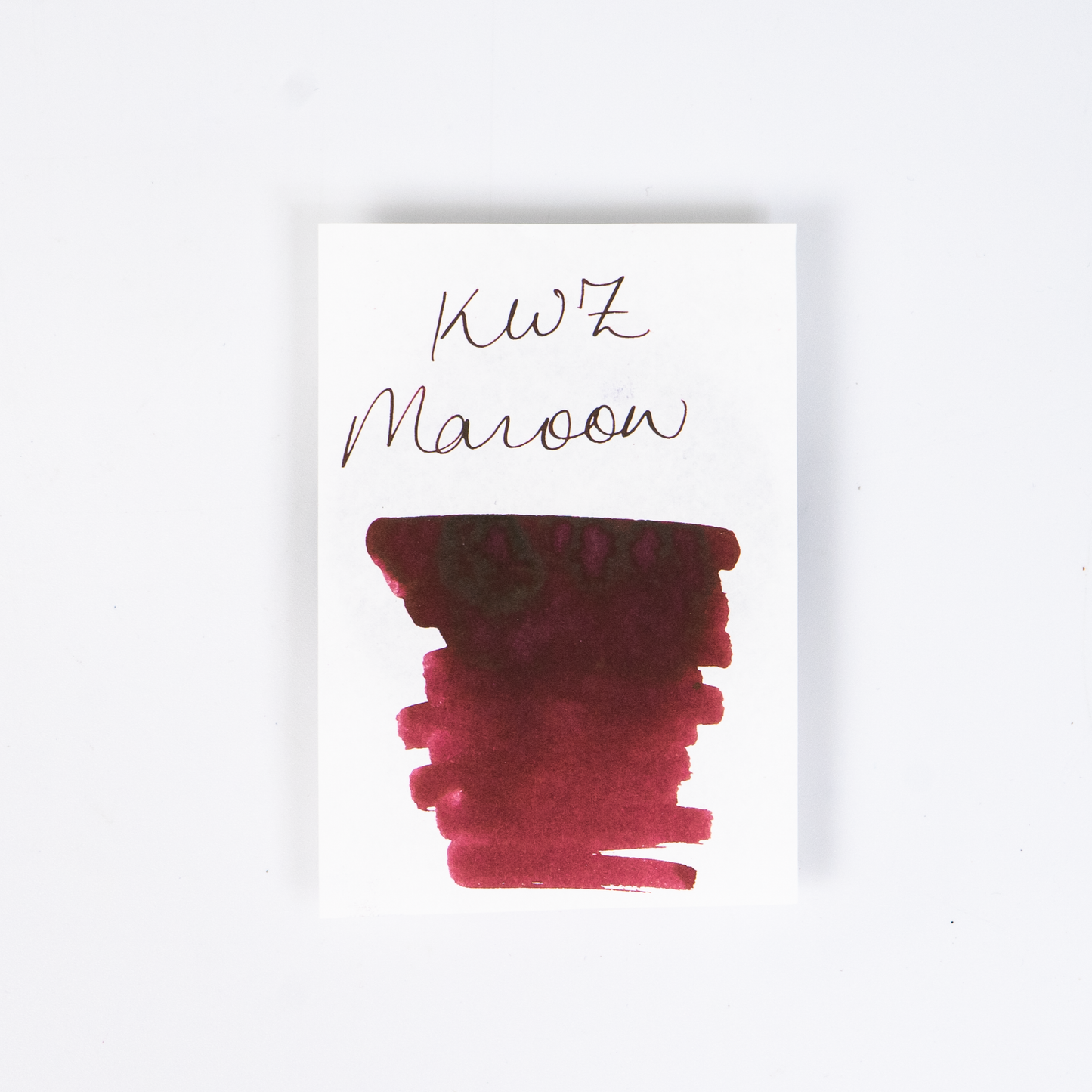 KWZ Maroon (60ml) Bottled Ink
