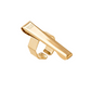 Kaweco Octagonal Slide-On Clip - Gold