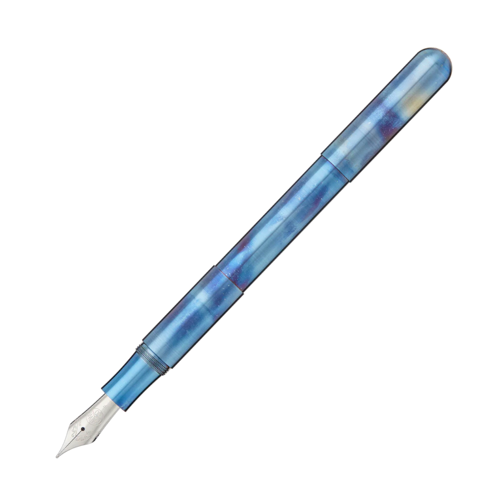 Fireblue Kaweco Supra Fountain Pen - Fireblue – Dromgoole's Fine Writing Instruments