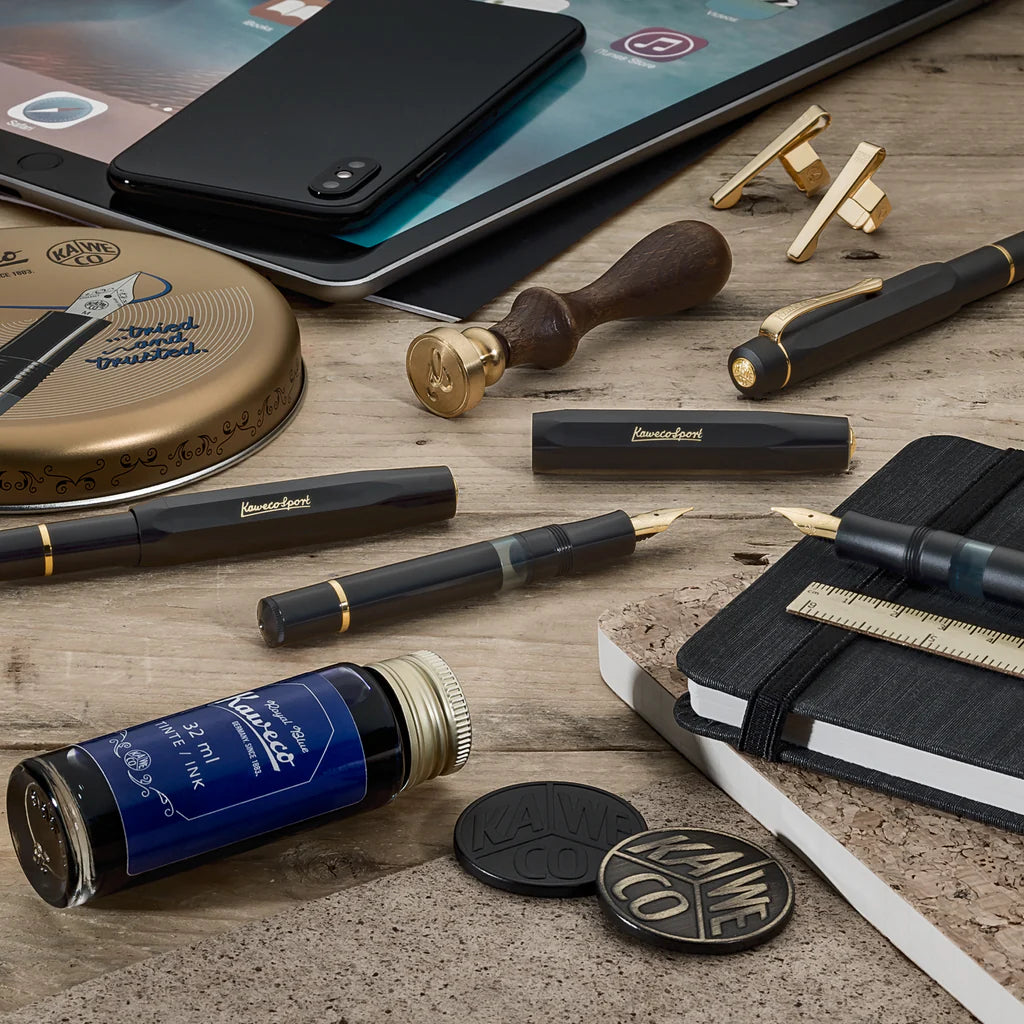 Kaweco Sport Piston Fill Classic Fountain Pen - Black