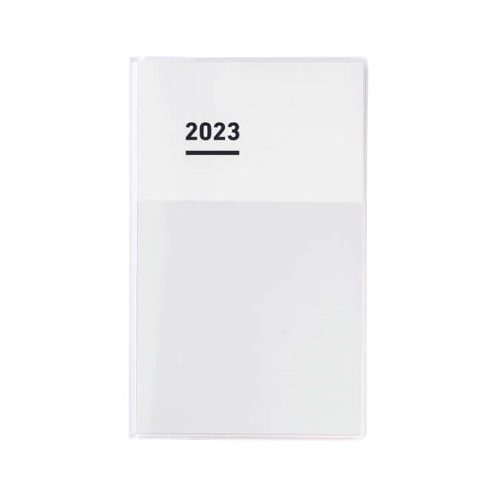 Kokuyo Jibun Techo 2024 A5 Slim Planner - White