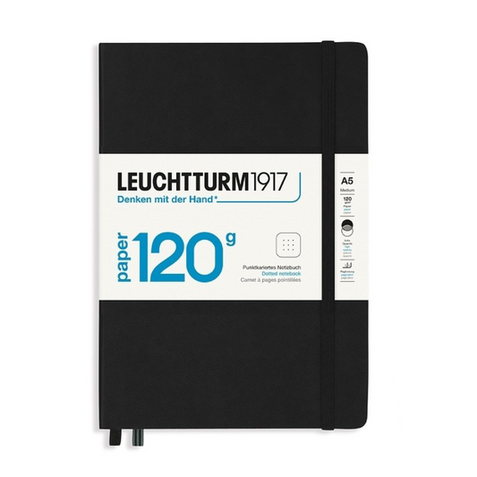 Leuchtturm1917 Edition 120G A5 Dotted Notebook - Black