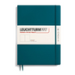 Leuchtturm1917 Master Slim A4+ Hardcover Plain Notebook - Pacific Green (Discontinued)