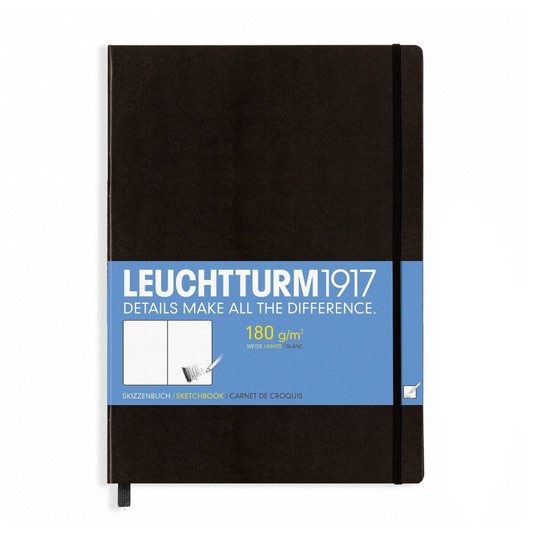 Leuchtturm1917 Sketchbook A4+ Master Hardcover - Black