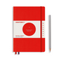 Leuchtturm1917 Bauhaus A5 Medium Notebook - Red