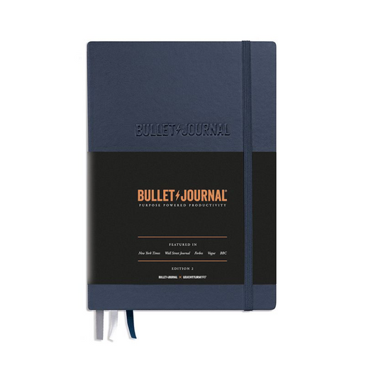 Leuchtturm1917 Bullet Journal A5 Hardcover Dotted Notebook - Blue