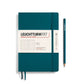 Leuchtturm1917 A5 Medium Softcover Dotted Notebook - Pacific Green