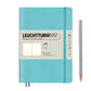 Leuchtturm1917 A5 Medium Softcover Plain Notebook - Aquamarine (Discontinued)