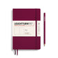 Leuchtturm1917 A5 Medium Softcover Plain Notebook - Port Red (Discontinued)