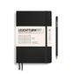 Leuchtturm1917 A5 Medium Softcover Ruled Notebook - Black
