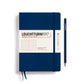 Leuchtturm1917 A5 Medium Hardcover Dotted Notebook - Navy
