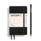 Leuchtturm1917 A6 Pocket Hardcover Plain Notebook - Black