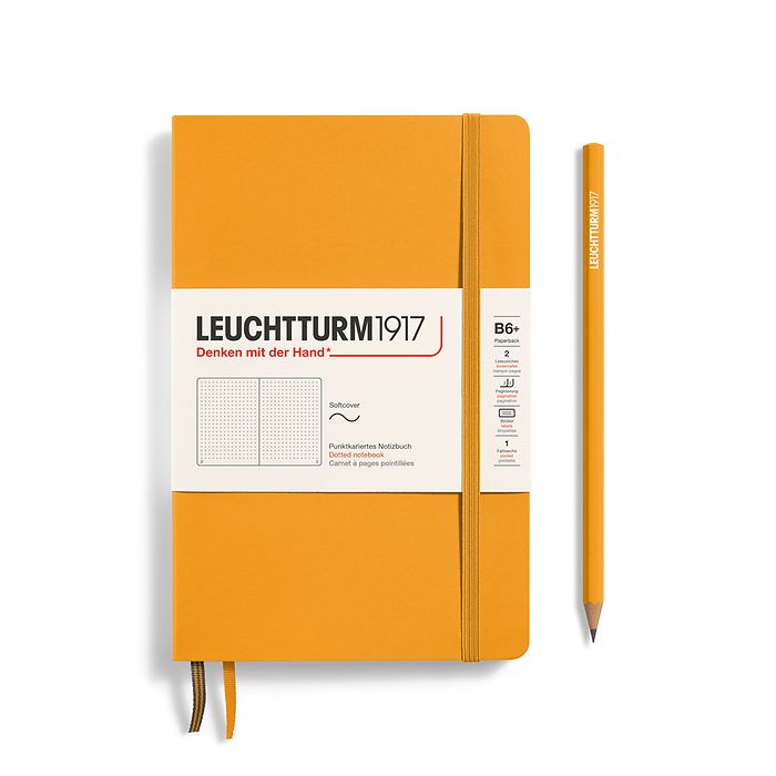 Leuchtturm1917 B6+ Paperback Softcover Dotted Notebook - Rising Sun