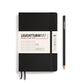 Leuchtturm1917 B6+ Paperback Softcover Dotted Notebook - Black